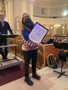 Lyömäsoittaja Tuija-Maija Nurminen - freelance
Kuva: Miikka Saarinen